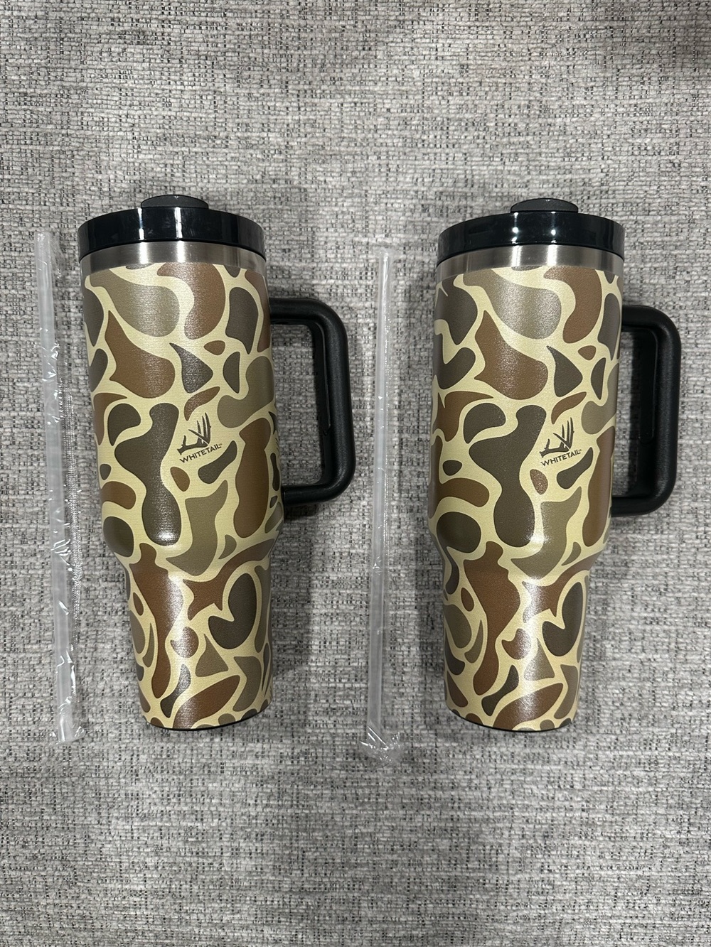 Whitetail Camo 40oz Insulated Travel Mug